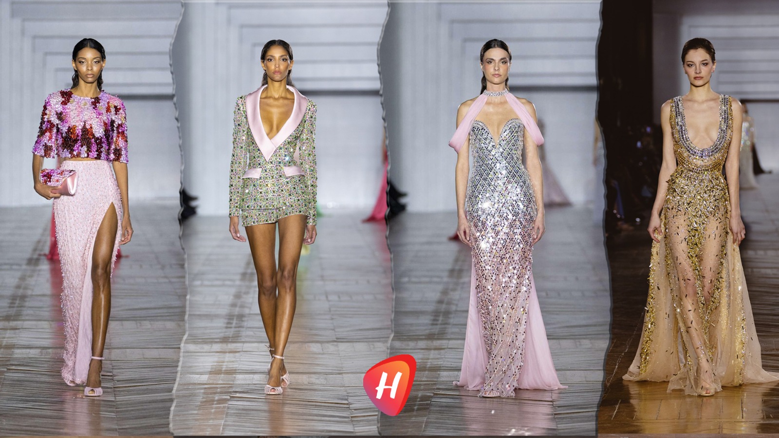 طوني ورد يرصف البريق ويبني عمارات الموضة لربيع وصيف 2026