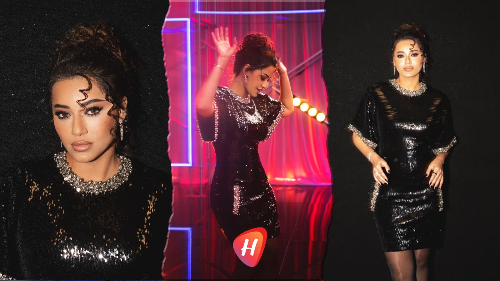 رحمة رياض تختم ذا فويس بإطلالة درامية ساحرة من زهير مراد