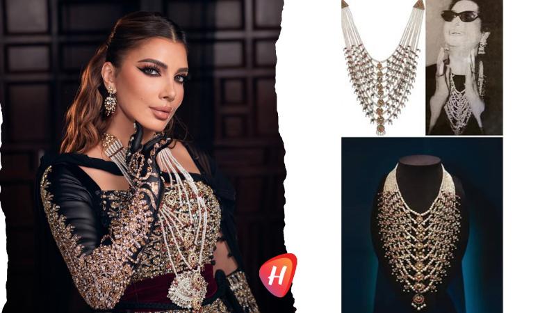 أصالة في الكويت: إطلالة لامعة متكلفة وعقد يذكّر بعقد أم كلثوم