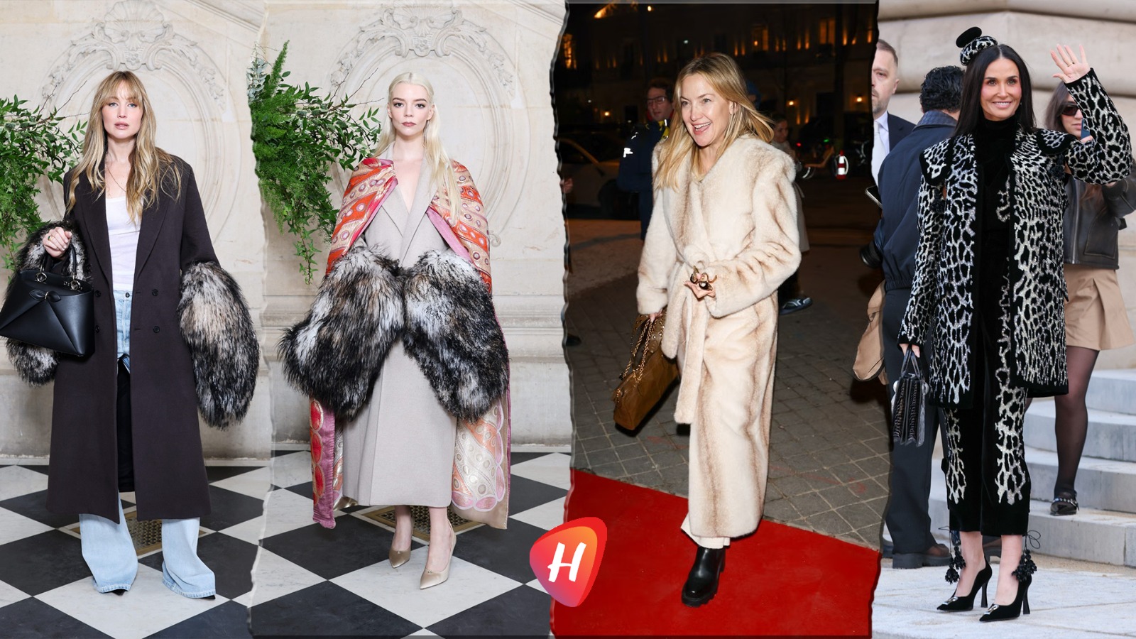 من كيت هدسون إلى ريهانا: نجمات العالم يتألّقن في أفتتاح أسبوع الموضة في باريس