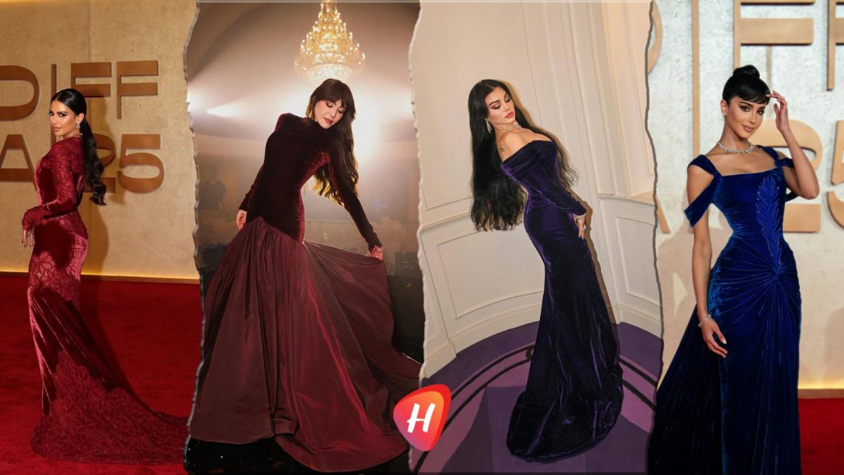 على طريقة هيفاء وهبي والنجمات المخمل خيارك في  الأعياد