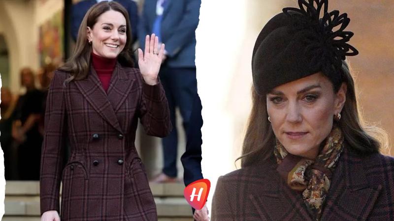 كيت ميدلتون تكسر المعهود بتواضع ملكي..تعيد ارتداء معطف بني في الميلاد