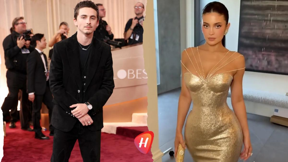 كايلي جينر بتصميم ذهبي من محمد آشي ومجوهرات بـ100 قيراط من الألماس في غولدن غلوب 2026