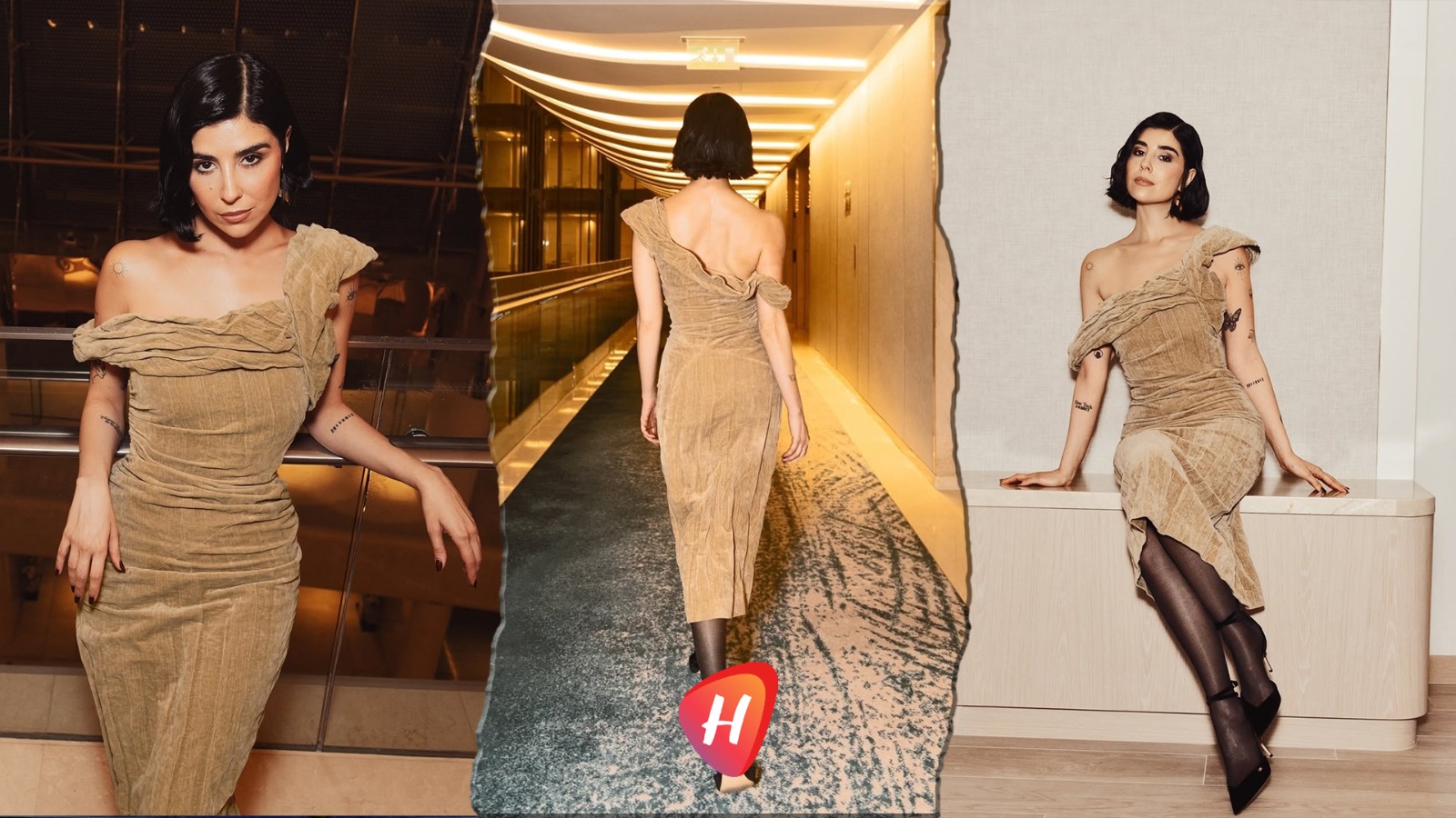 زينة مكي بين المخمل والوشم… حضور يتجاوز الموضة