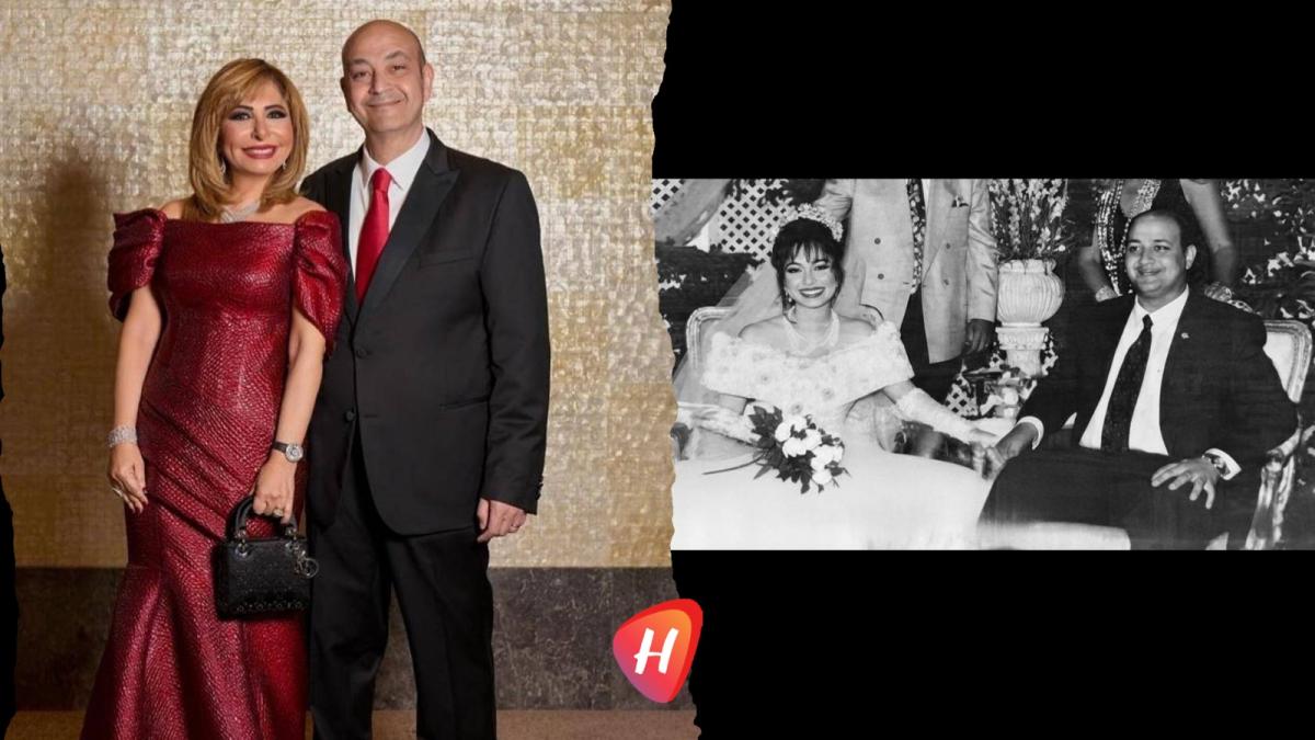 تفاصيل طلاق عمرو أديب ولميس الحديدي