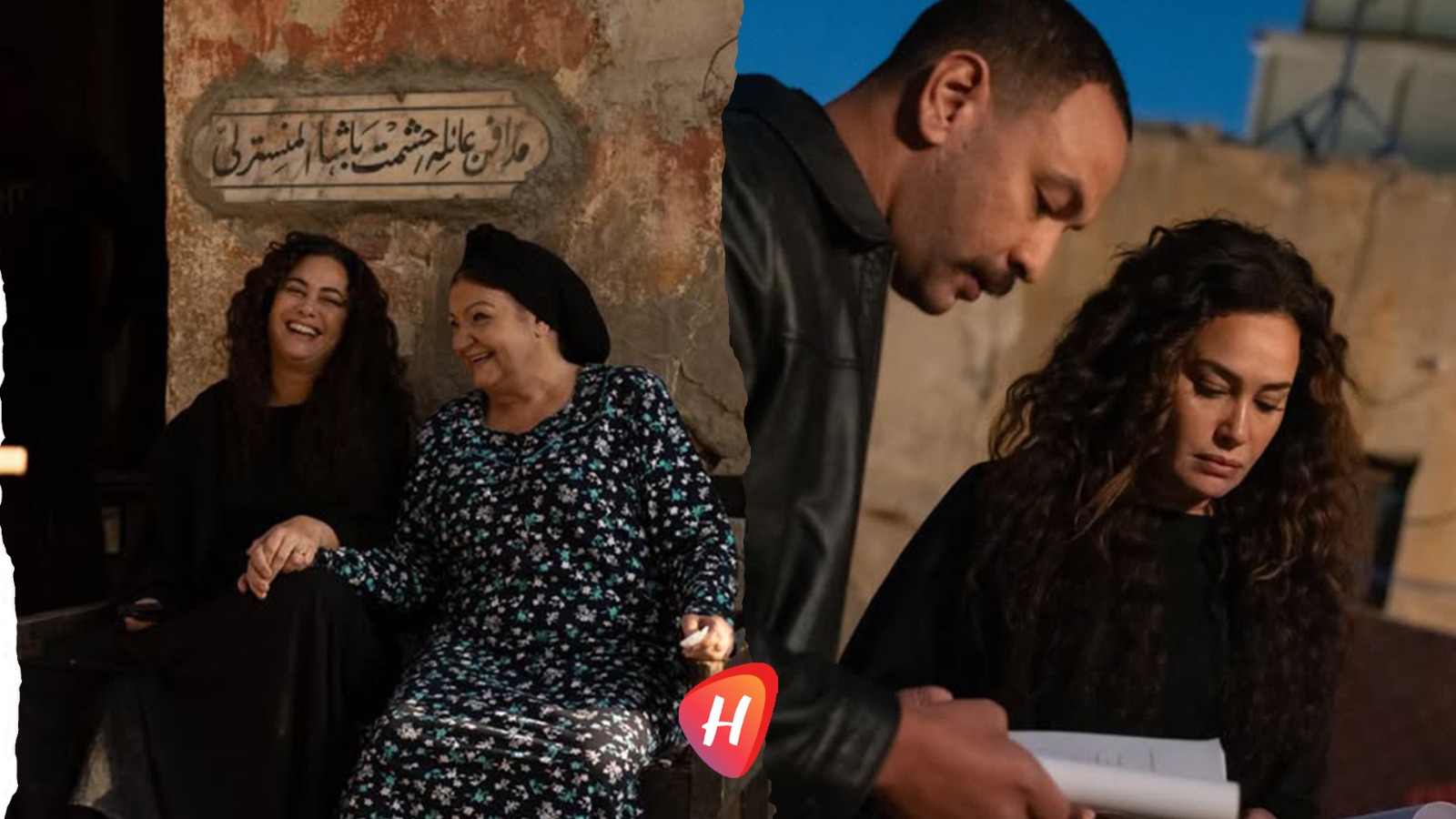 من حي الباطنية.. هند صبري تعود للدراما الشعبية بالصور الأولى من كواليس 