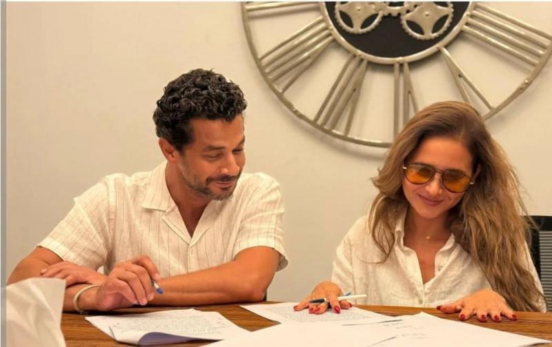 نيللي كريم تنفي شائعات زواجها من شريف سلامة: خلط بين الفيلم والواقع