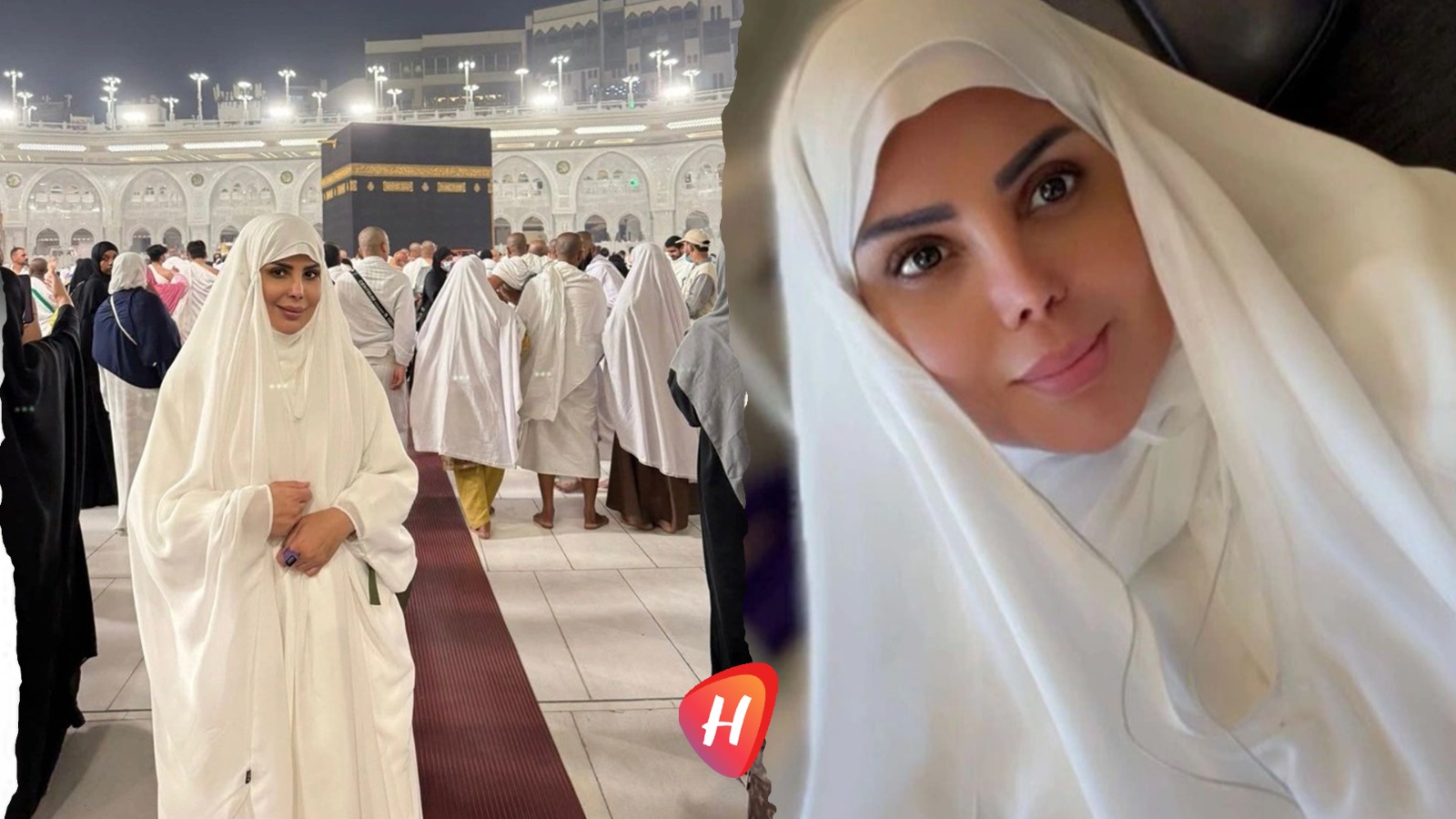 إلهام الفضالة تؤدي مناسك العمرة في أحدث ظهور بعد خروجها من السجن