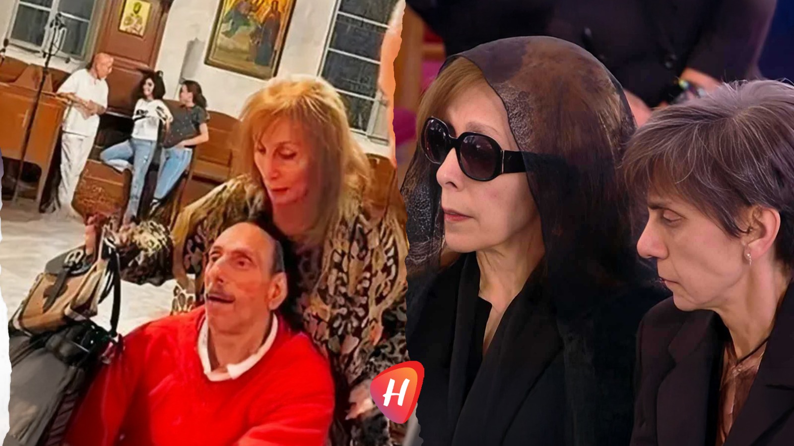 فيروز في عزاء ابنها هلي الرحباني.. دموعها خانتها