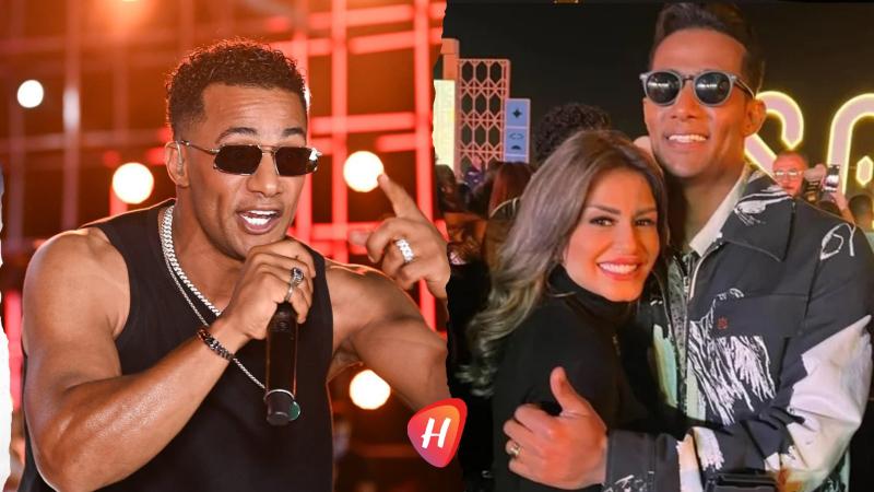 منة فضالي تفاجئ محمد رمضان على المسرح وتُشعل الجدل في حفله في مصر