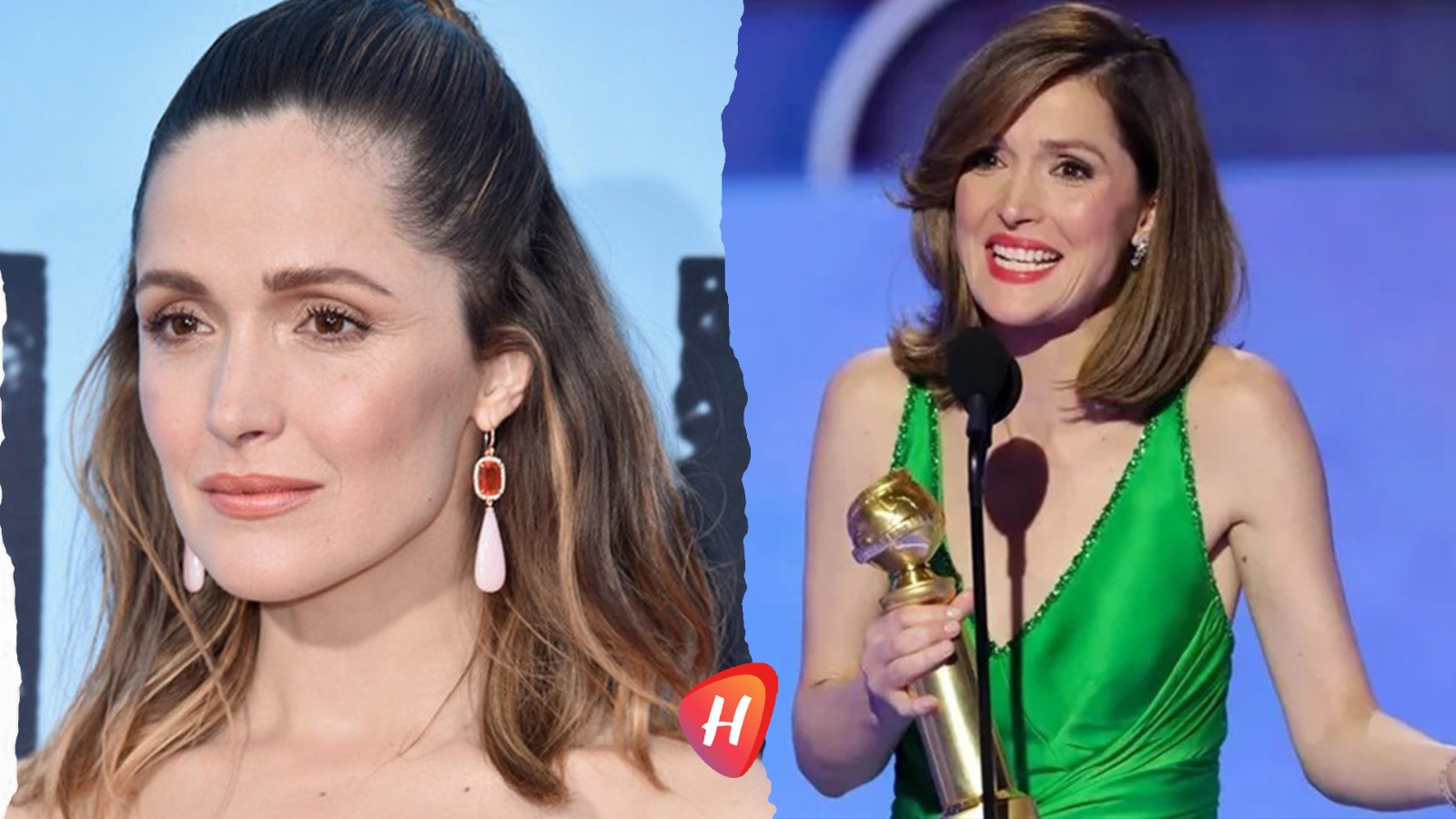 تعليق صادم من روز بيرن تكشف فيه سبب غياب زوجها خلال تسلّمها جائزة غولدن غلوب