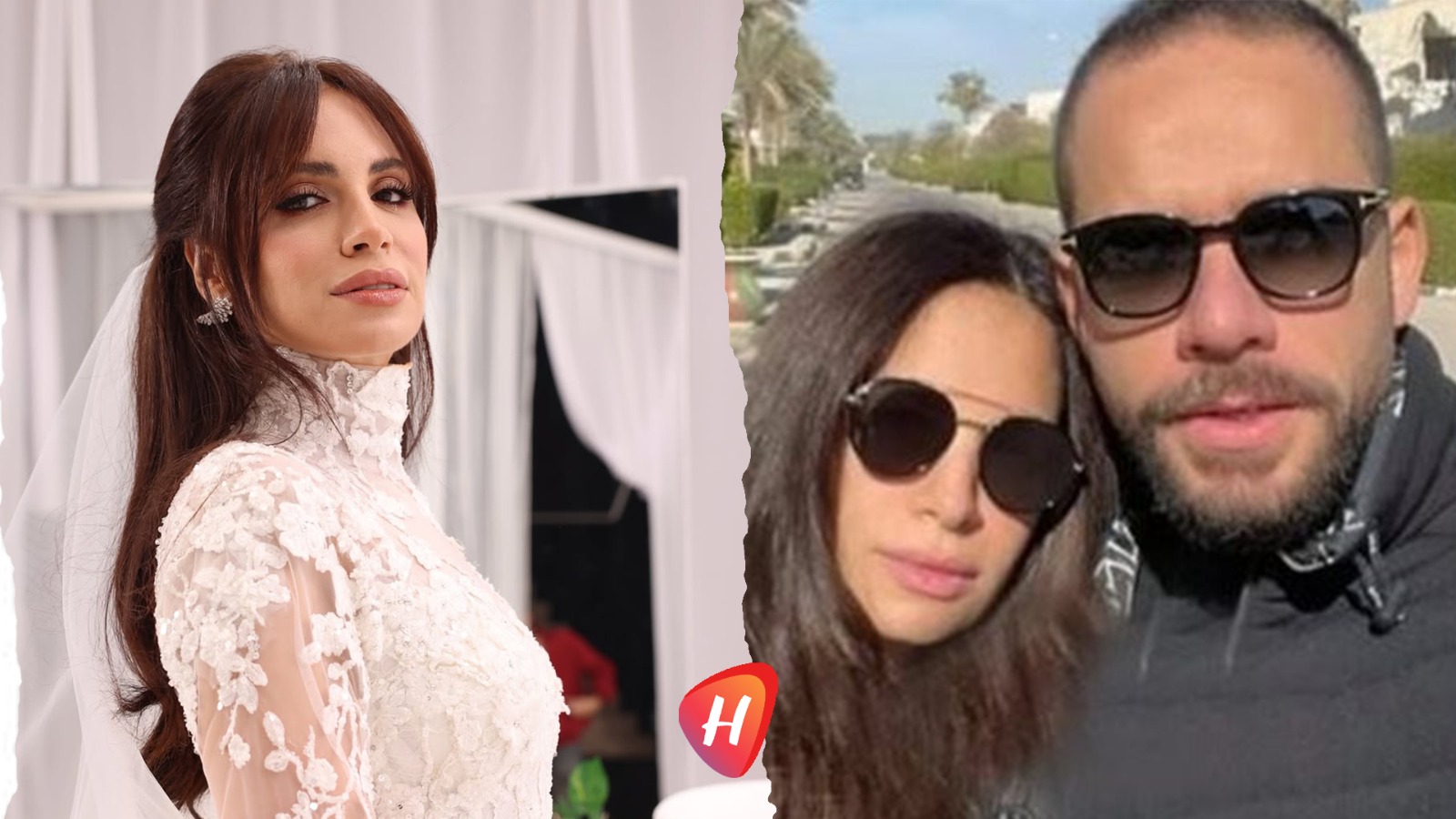 آمال ماهر تحتفل بعيد ميلاد زوجها علي محجوب بأجواء رومانسية ودافئة