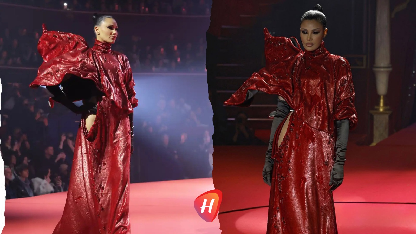 بمشاركة مفاجئة لأميمة طالب كعارضة.. ستيفان رولان يبهر باريس