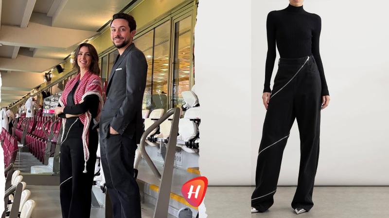 الأميرة رجوة في المدرجات… بساطة وأناقة في قلب الحدث