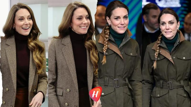 كيت ميدلتون: أناقة بألوان الأرض وبساطة ريفية واثقة