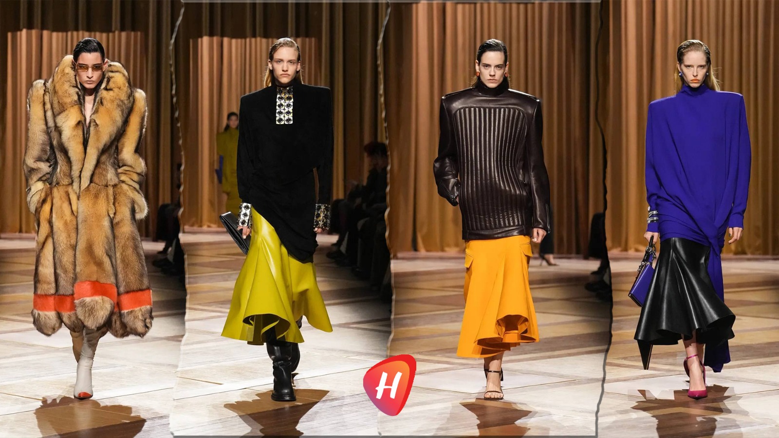 أناقة Mugler لخريف وشتاء 2026/2027: تسبق الزمن.. أكتاف حادة وألوان ليزر