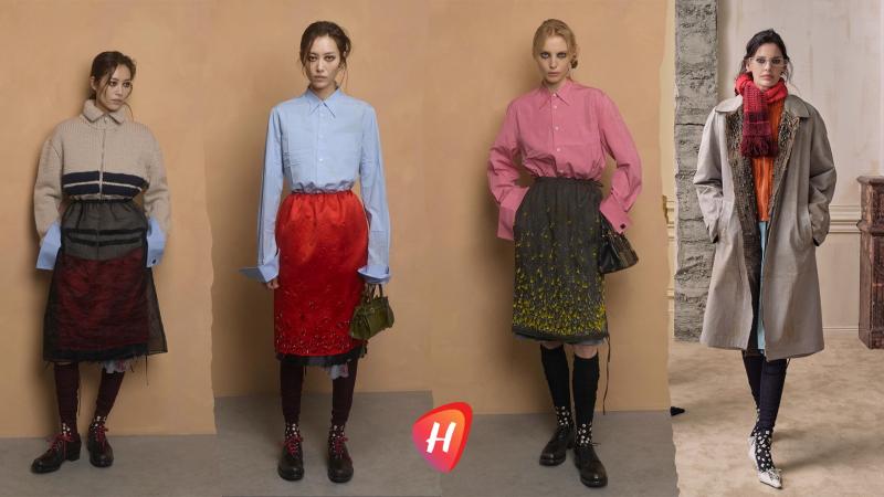 مجموعة Pada خريف وشتاء2026_ 2027: شوائب وطبقات وقماش مهلهل