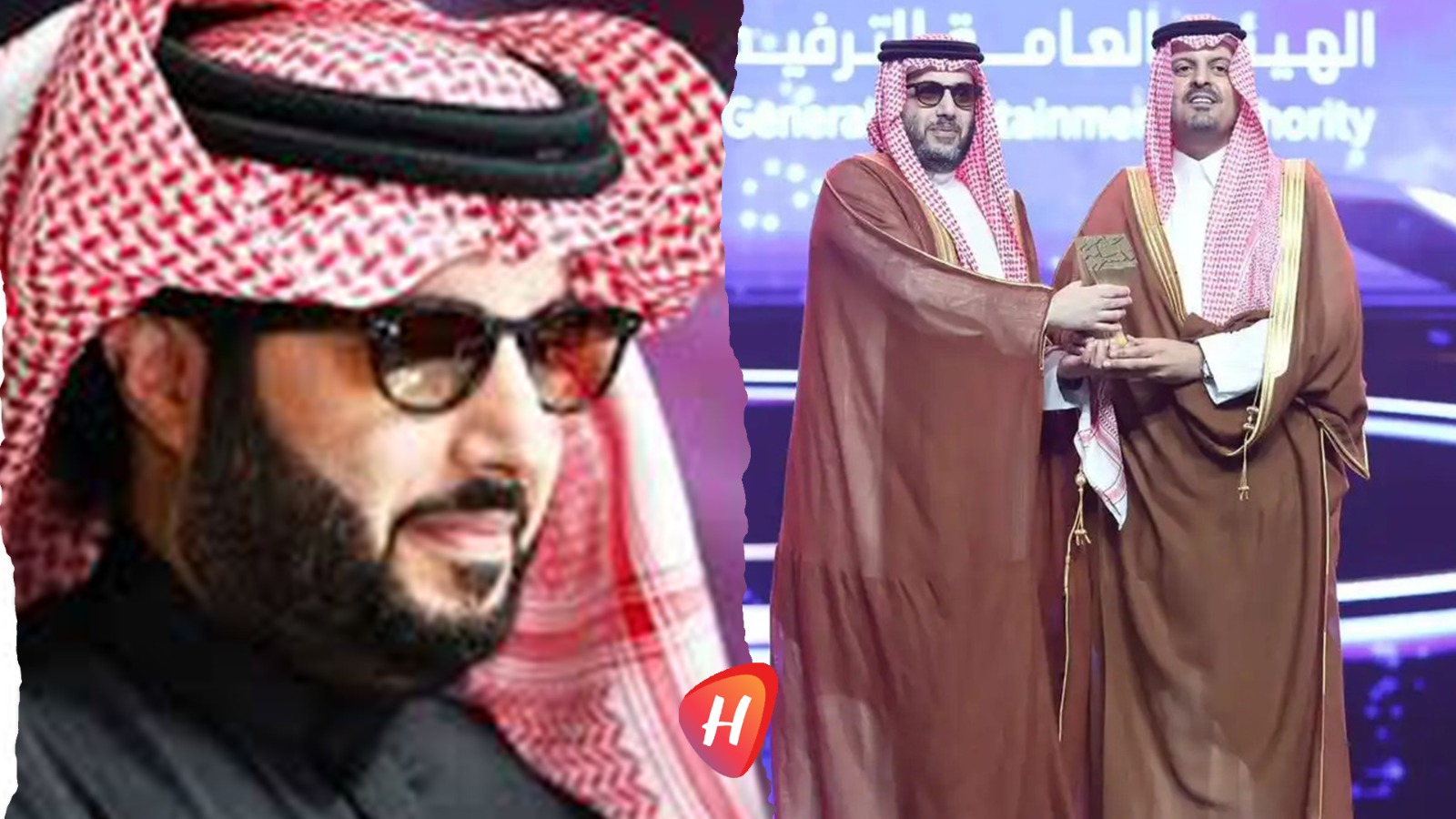 تتويج تركي آل الشيخ بجائزة مكة للتميز