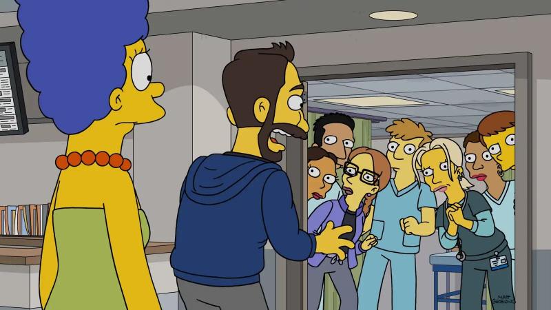 ظهور خاص لنجوم The Pitt في الحلقة 800 من The Simpsons