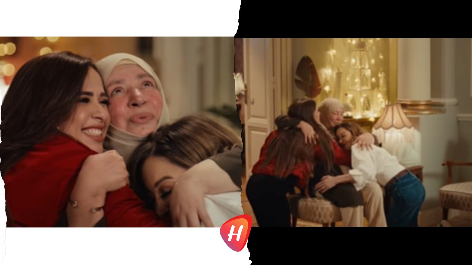 عبلة كامل تكسر غياب 8 سنوات وتجمع النجوم في منزلها