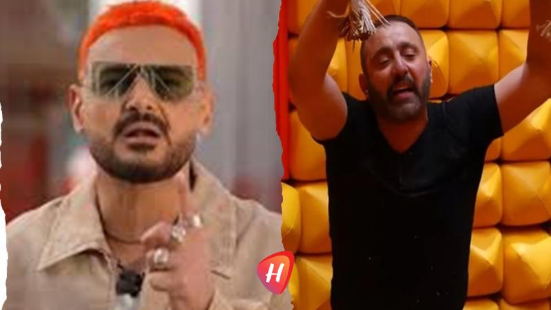 أحمد السقا يغضب على رامز جلال بسبب مها الصغير