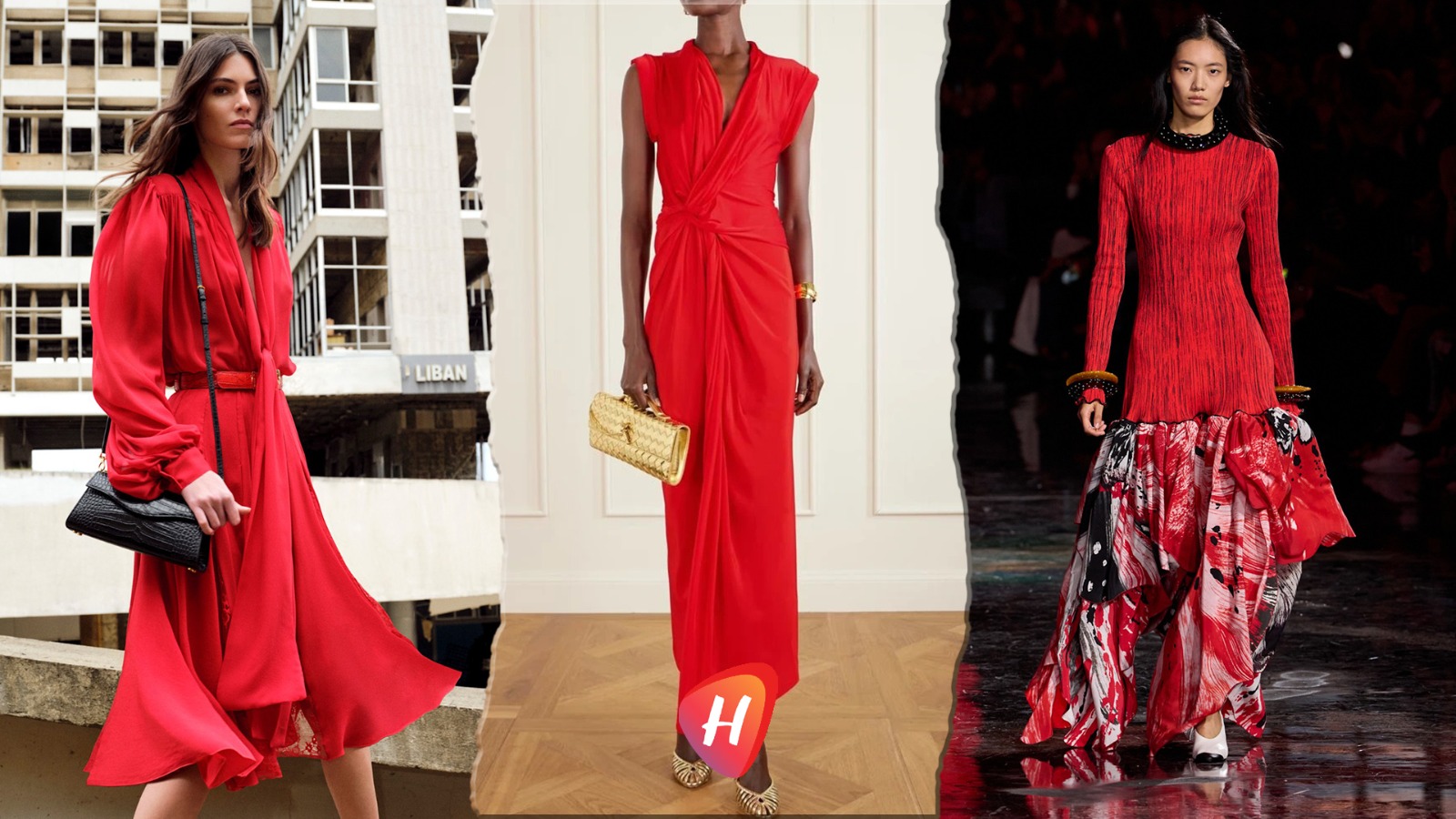 سحر الأحمر: أجمل فساتين يوم الحب 2026 من منصات الأزياء العالمية