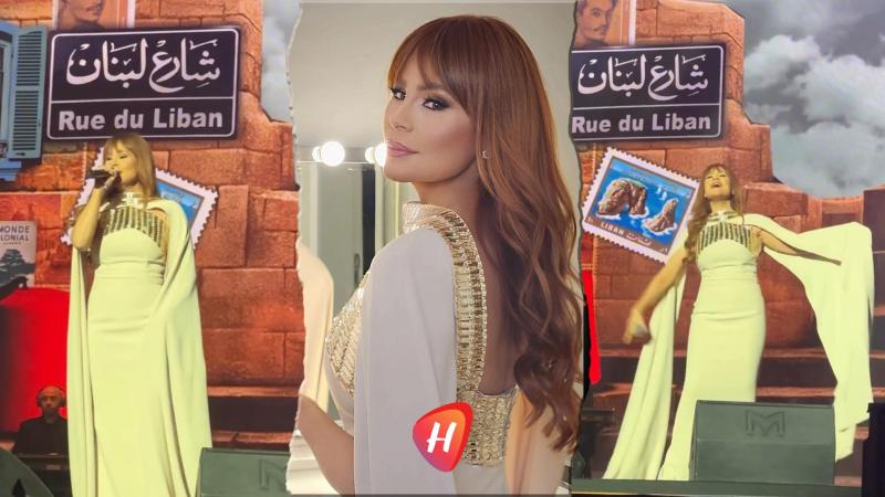 كارول سماحة بالأبيض…تضيء أرض النخيل في ليلة الأرز