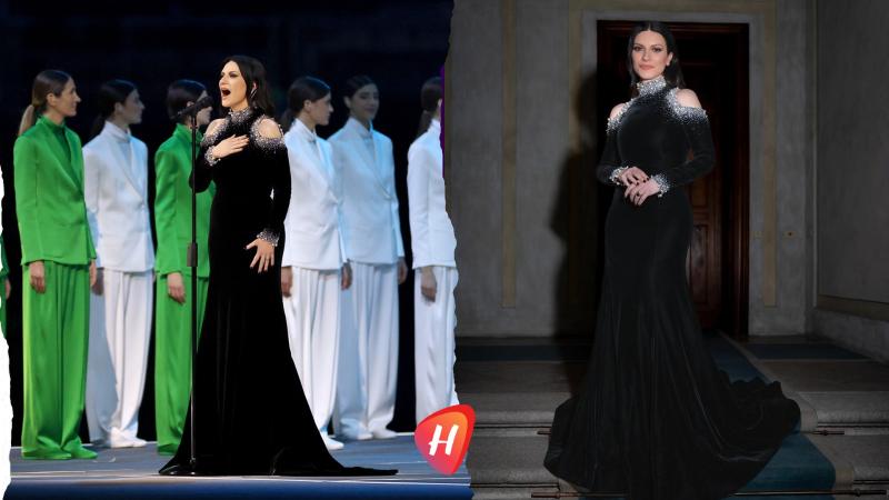 الأناقة والوفاء:لورا بوشيني ترتدي أرماني في افتتاح أولمبياد 2026 لتخليد إرثه