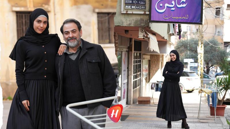 ياسمينا زيتون تتألق بالحجاب الأسود… أناقة محتشمة تنبض بالروحانية في «بخمس أرواح»