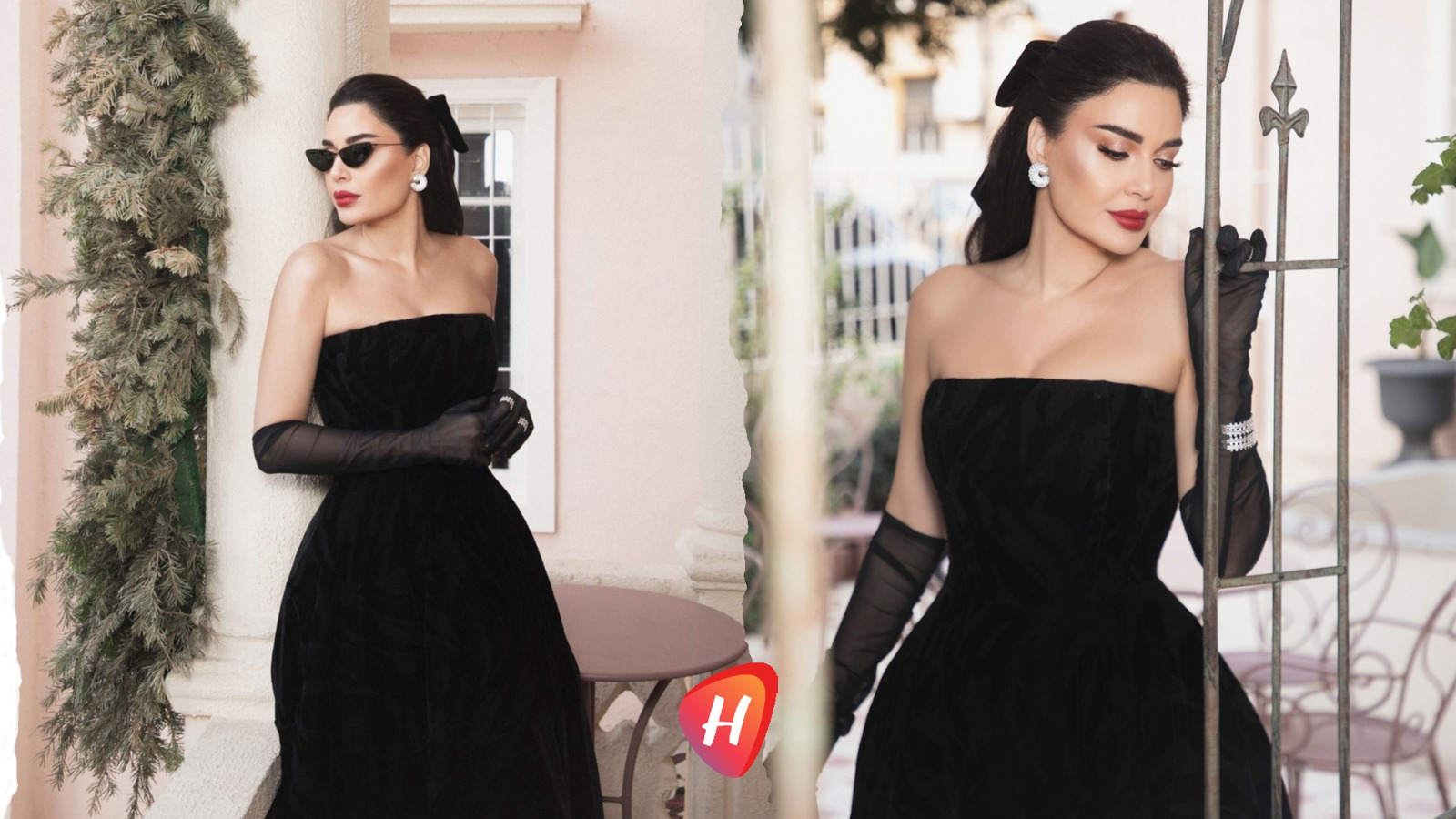 سيرين عبد النور… جرأة لافتة في فستان أسود يخطف الأنفاس