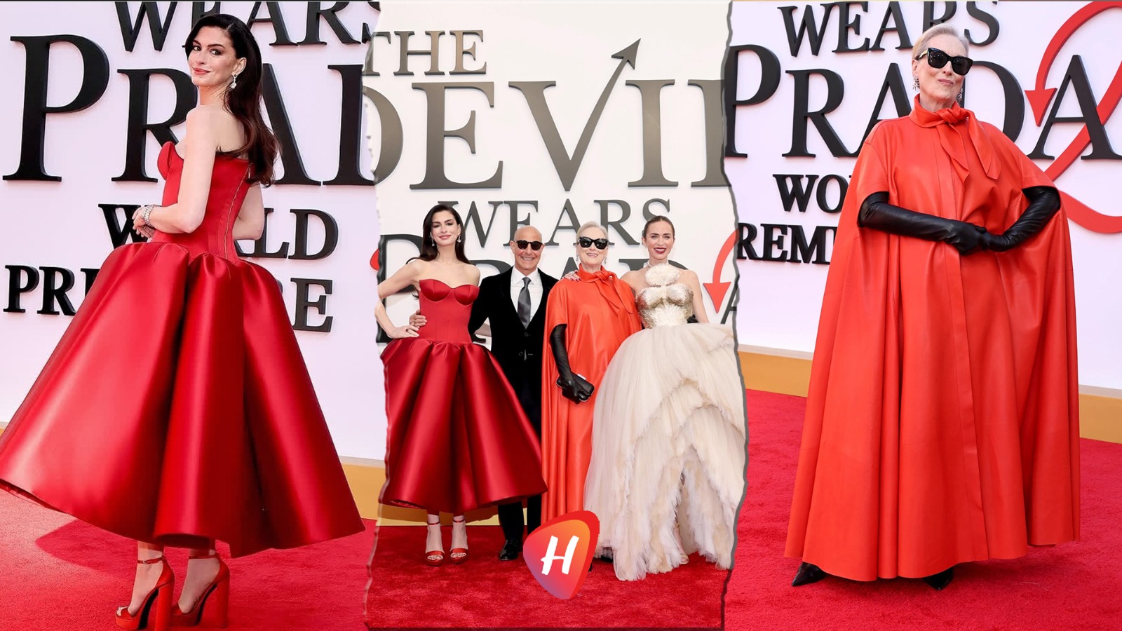 افتتاح “The Devil Wears Prada 2” في نيويورك… عرض أزياء شيطاني  بالأحمر والأبيض