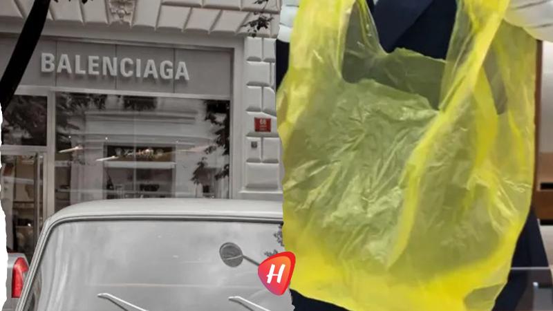 الكيس - الحقيبة من بالنسياغا ..ابداع أم سخرية. القصة الكاملة