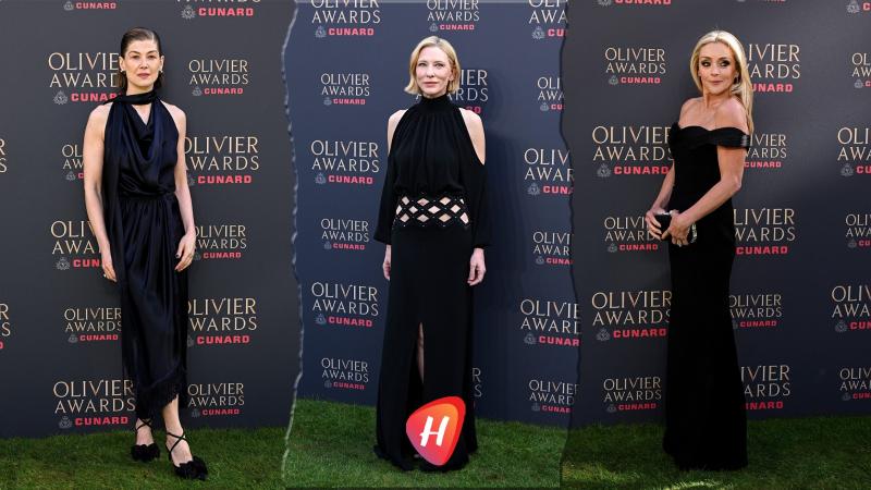 الأسود يعلن سطوته.. ليلة تألق المسرح في لندن من كيت بلانشيت إلى روزاموند بايك