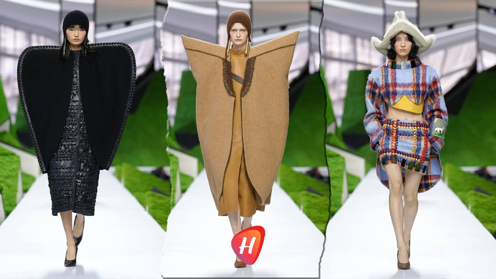 أزياء Louis Vuitton خريف 2026: أكتاف كأجنحة الطيور ومواد بدائية تعيد كتابة الطبيعة