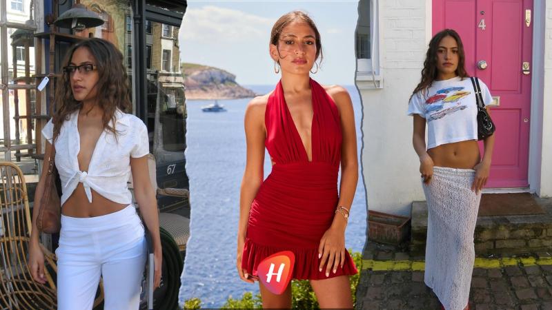 كنزي عمرو دياب بإطلالات جريئة