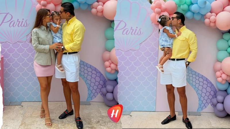 مالوما وسوزانا غوميز يحتفلان بعيد ميلاد ابنتهما باريس الثاني بحفل مستوحى من عالم حوريات البحر