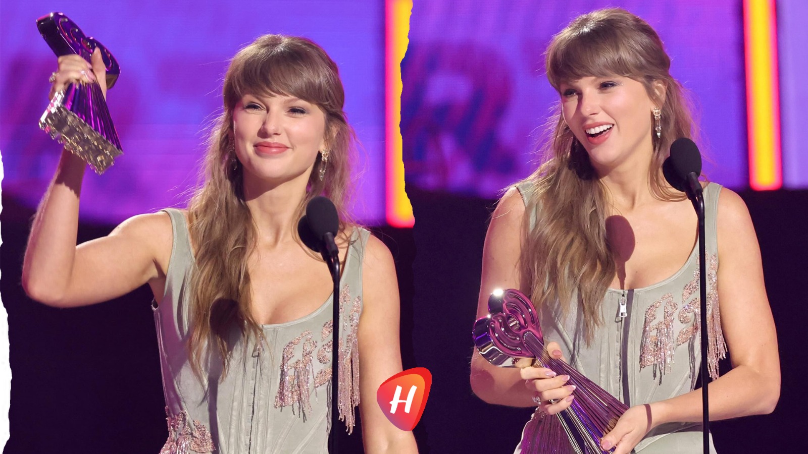 تايلور سويفت تشكر خطيبها على السعادة  بعد فوزها بجائزة أفضل ألبوم بوب