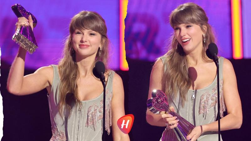تايلور سويفت تشكر خطيبها على السعادة  بعد فوزها بجائزة أفضل ألبوم بوب