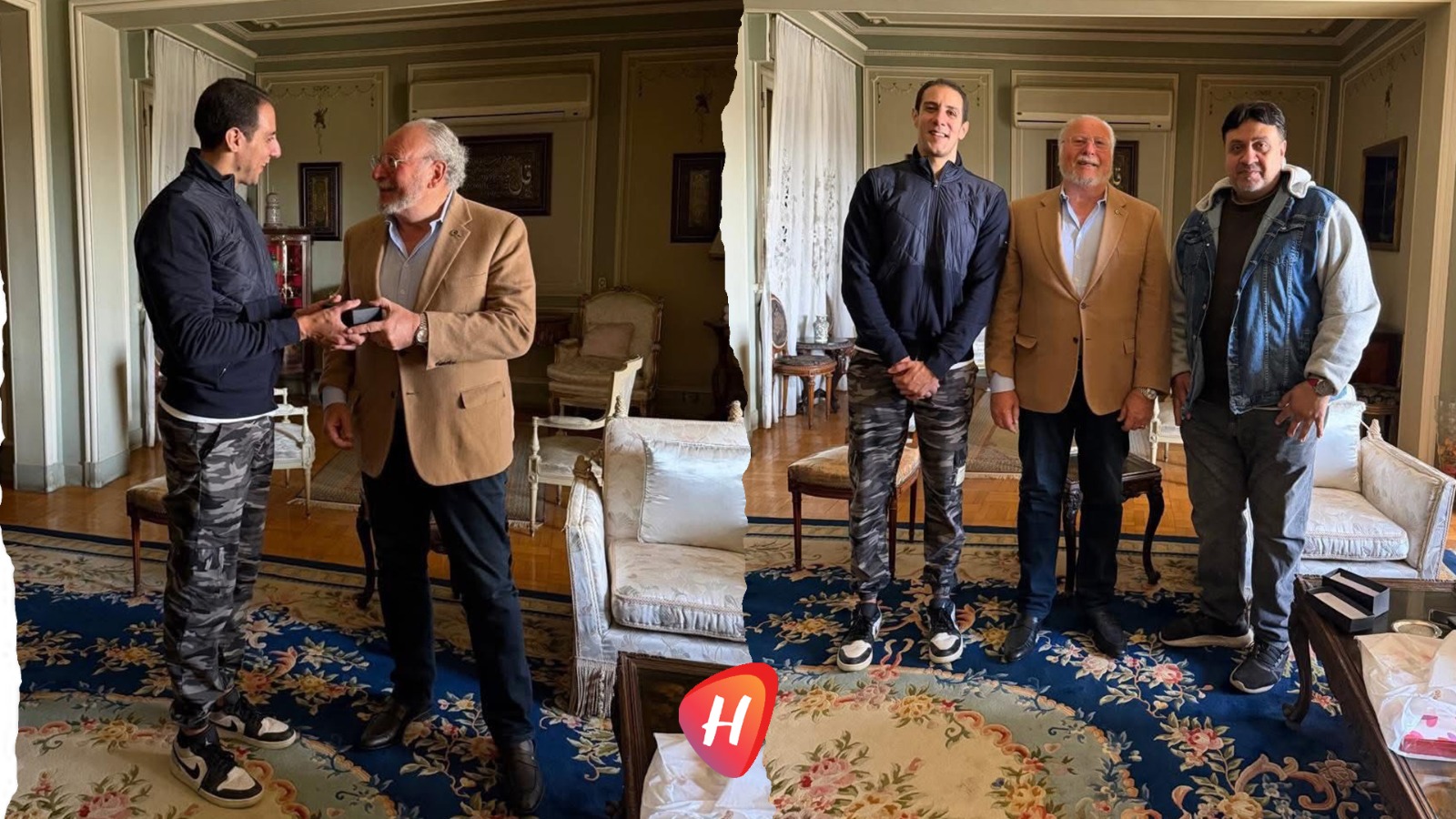 زيارة ملكية لمنزل العندليب.. الملك أحمد فؤاد الثاني يحيي ذكرى رحيل عبد الحليم حافظ