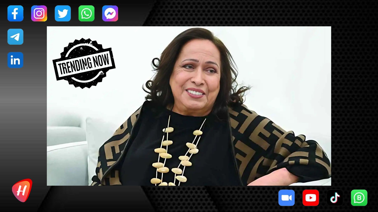 وداع مهيب لسيدة الشاشة الخليجية.. نجوم الفن ينعون حياة الفهد بكلمات تدمي القلوب