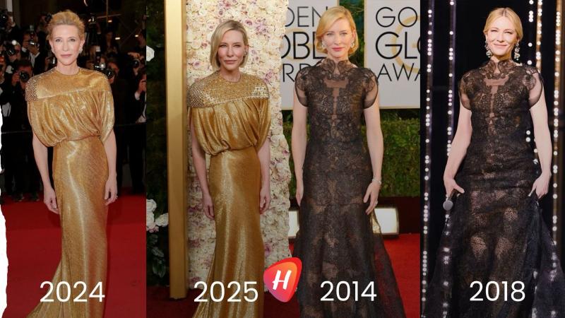 عندما يصبح تكرار الإطلالة قمة الرقي: كيت بلانشيت تُعيد الحياة لفساتينها