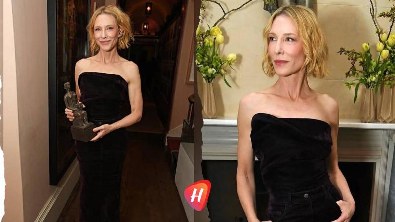 كيت بلانشيت وإيلي صعب: أناقة عابرة للوقت.. وحضور يبشر بموضة الغد