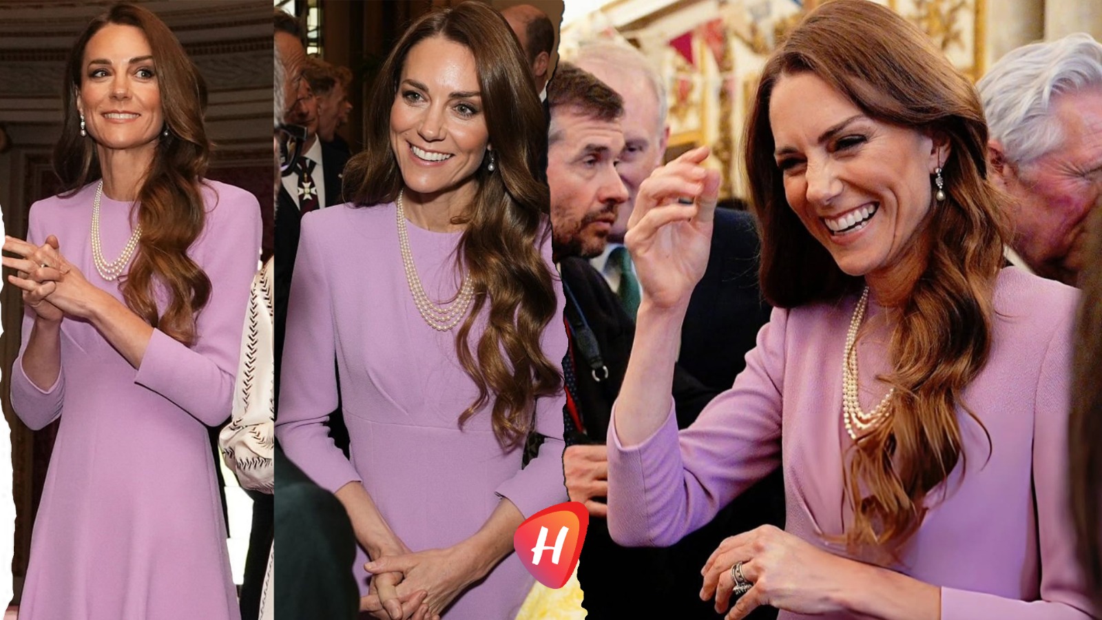 عقدٌ  من اللؤلؤ يروي قرناً… كيت ميدلتون تكرّم إليزابيث الثانية بإطلالة ناطقة