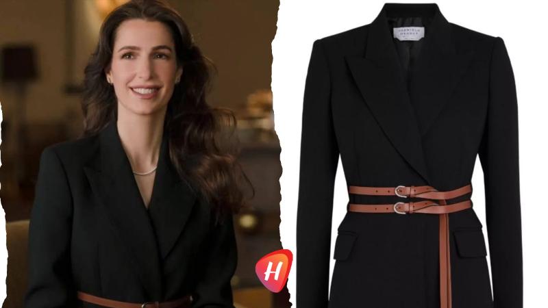 أسرار أناقة الأميرة رجوة ..طابع معماري وأسود رزين وسحر ماسي