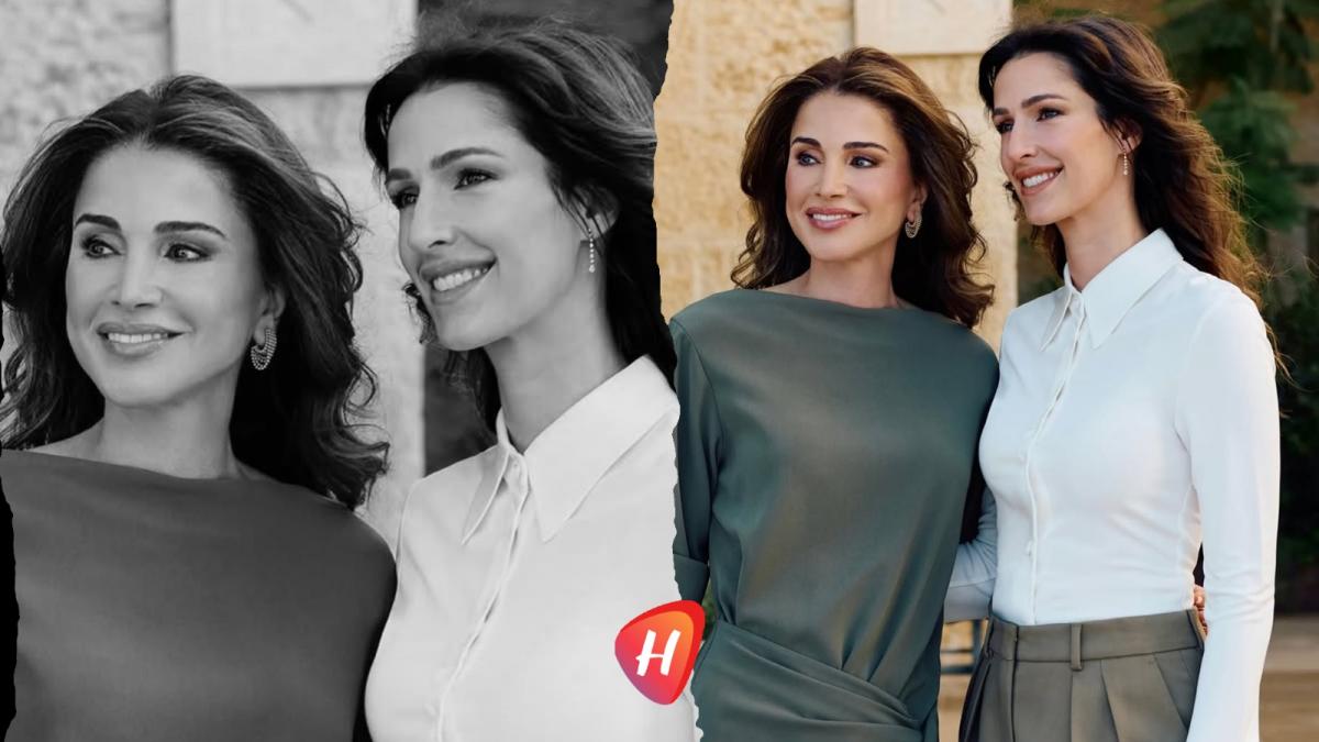 الملكة رانيا والأميرة رجوة في تناغم ملكي لافت… أناقة تروي حكاية قرب