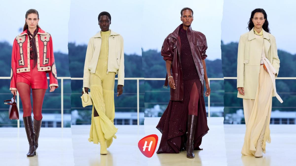 دار Hermès  تكتب تقدم  مجموعة الاناقة الراقصة لشتاء 2027