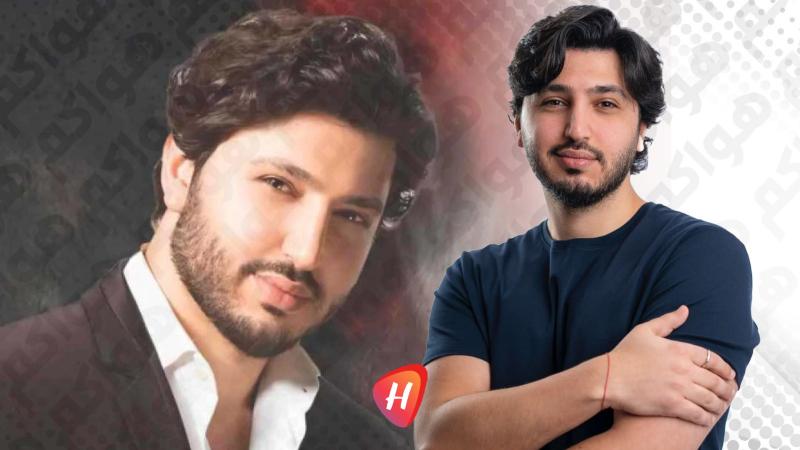 محمد فضل شاكر يحتفل بولادة نجله 