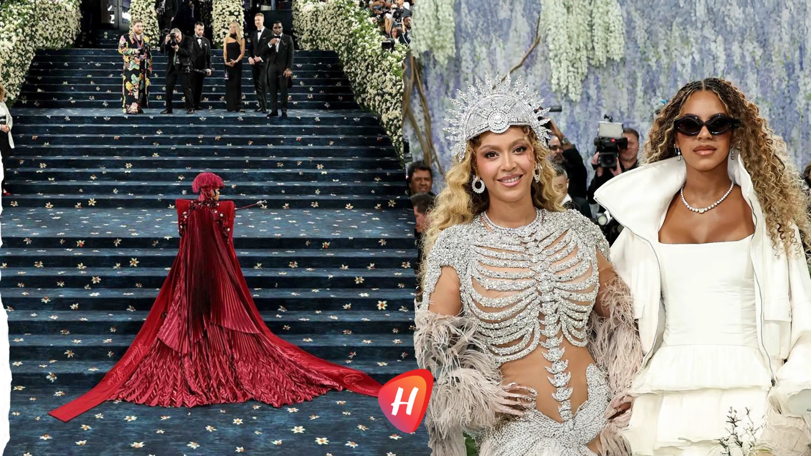 لحظات من حفل Met Gala 2026.. من بيونسيه وابنتها لانتقام بليك ليفلي