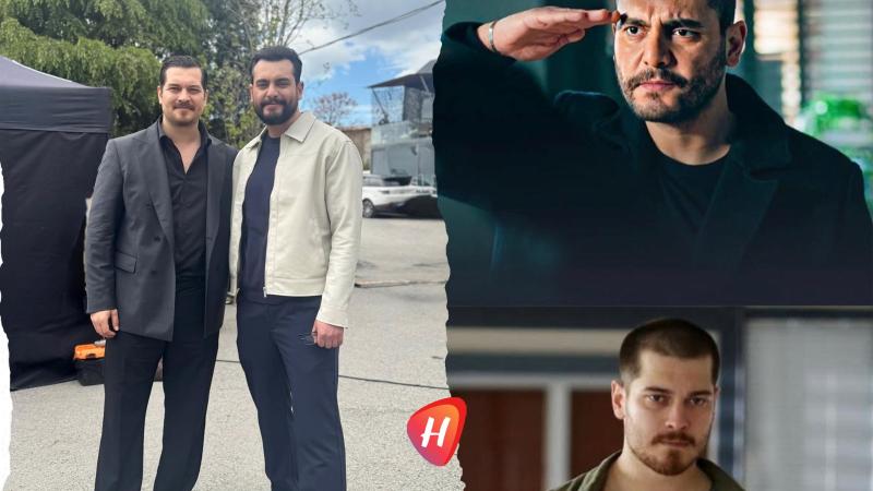 سامر إسماعيل يجتمع مع شاتاي أولوسوي في كواليس درامية ويشعل مواقع التواصل