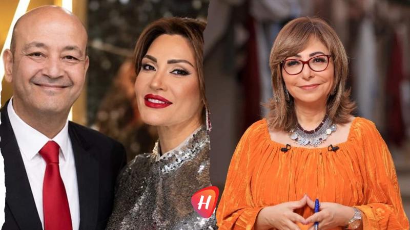 بالفيديو- عمرو أديب يظهر رسمياً برفقة زوجته دينا طلعت